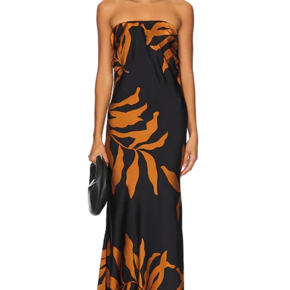 MISA Cheryl Dress in Fernyl Glow